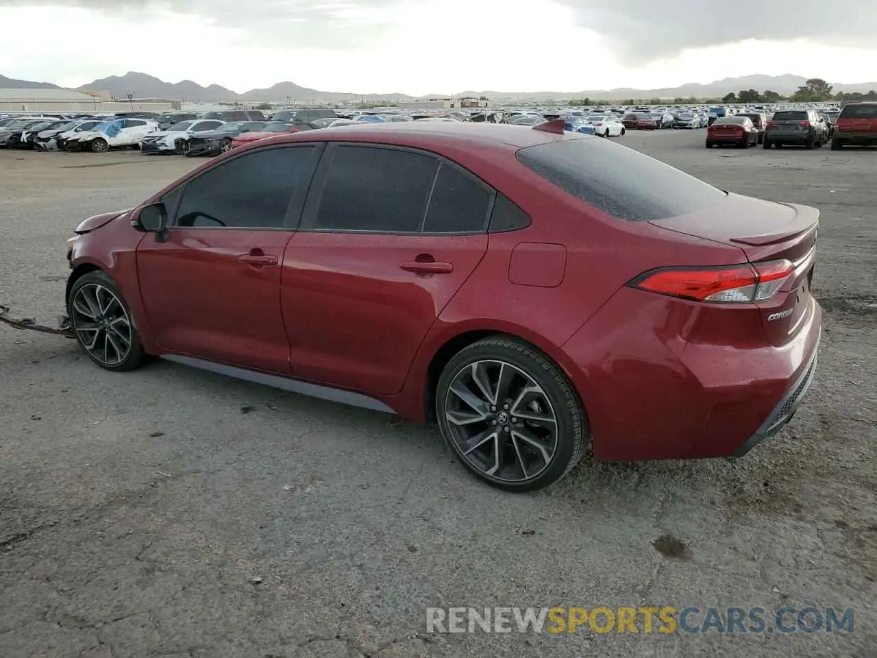 2 Фотография поврежденного автомобиля JTDS4MCE6NJ093443 TOYOTA COROLLA 2022