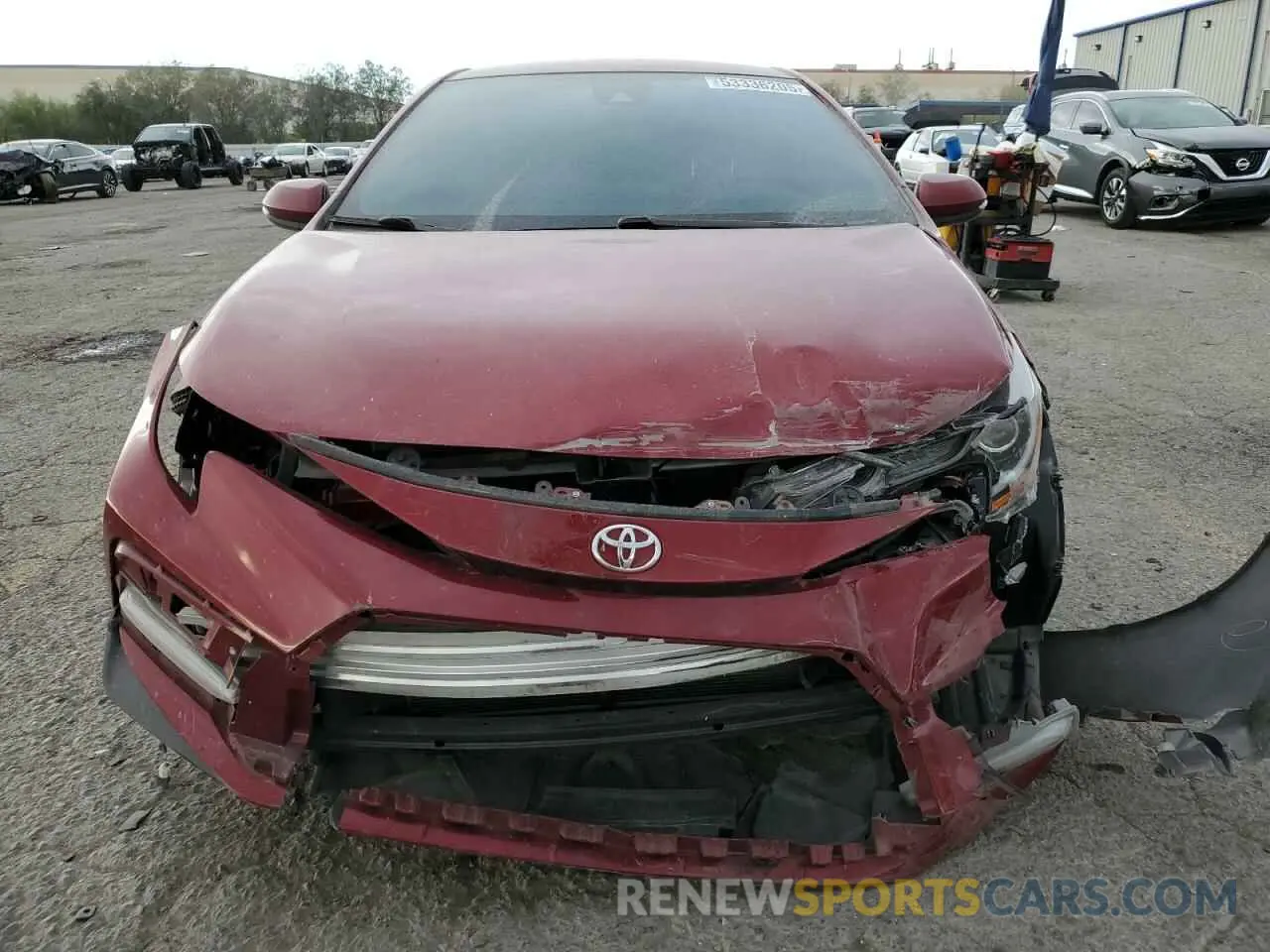 5 Фотография поврежденного автомобиля JTDS4MCE6NJ093443 TOYOTA COROLLA 2022