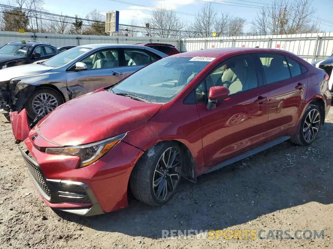 1 Фотография поврежденного автомобиля JTDS4MCE6NJ094463 TOYOTA COROLLA 2022