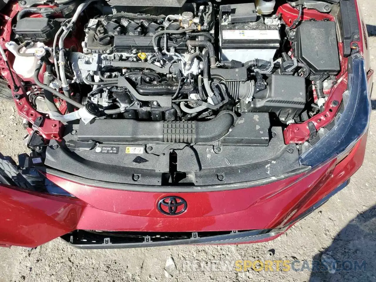 11 Фотография поврежденного автомобиля JTDS4MCE6NJ094463 TOYOTA COROLLA 2022