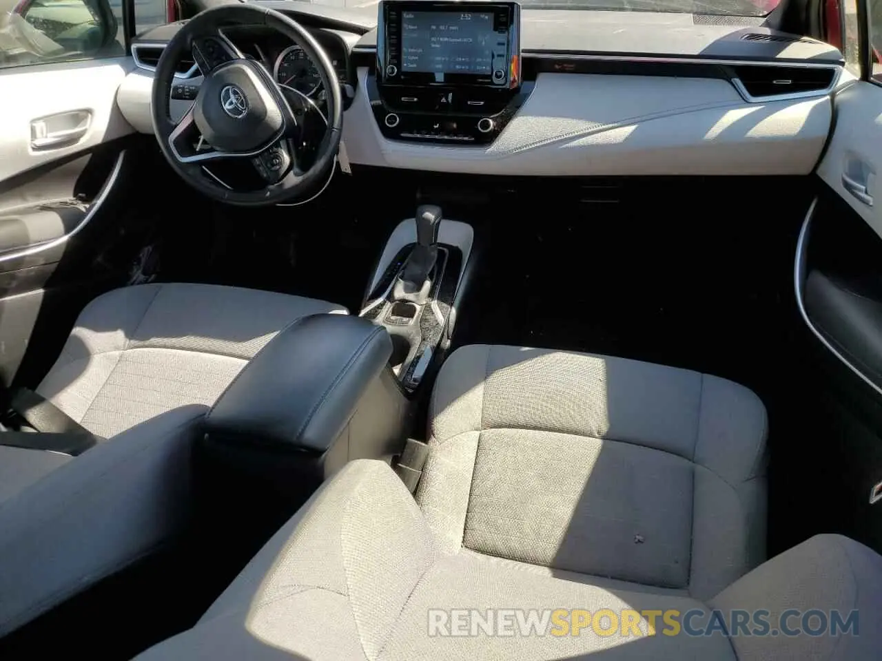 8 Фотография поврежденного автомобиля JTDS4MCE6NJ094463 TOYOTA COROLLA 2022