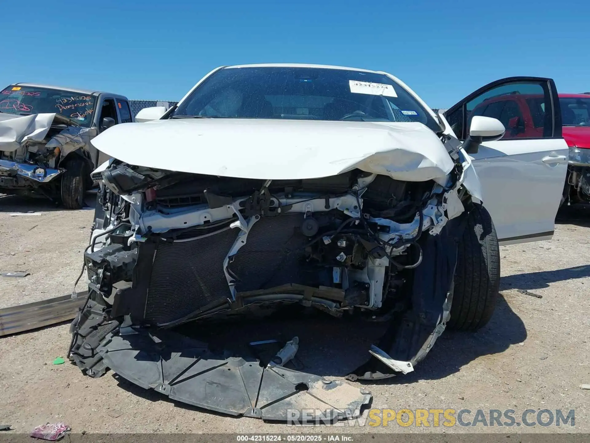 6 Фотография поврежденного автомобиля JTDS4MCE7N3502408 TOYOTA COROLLA 2022
