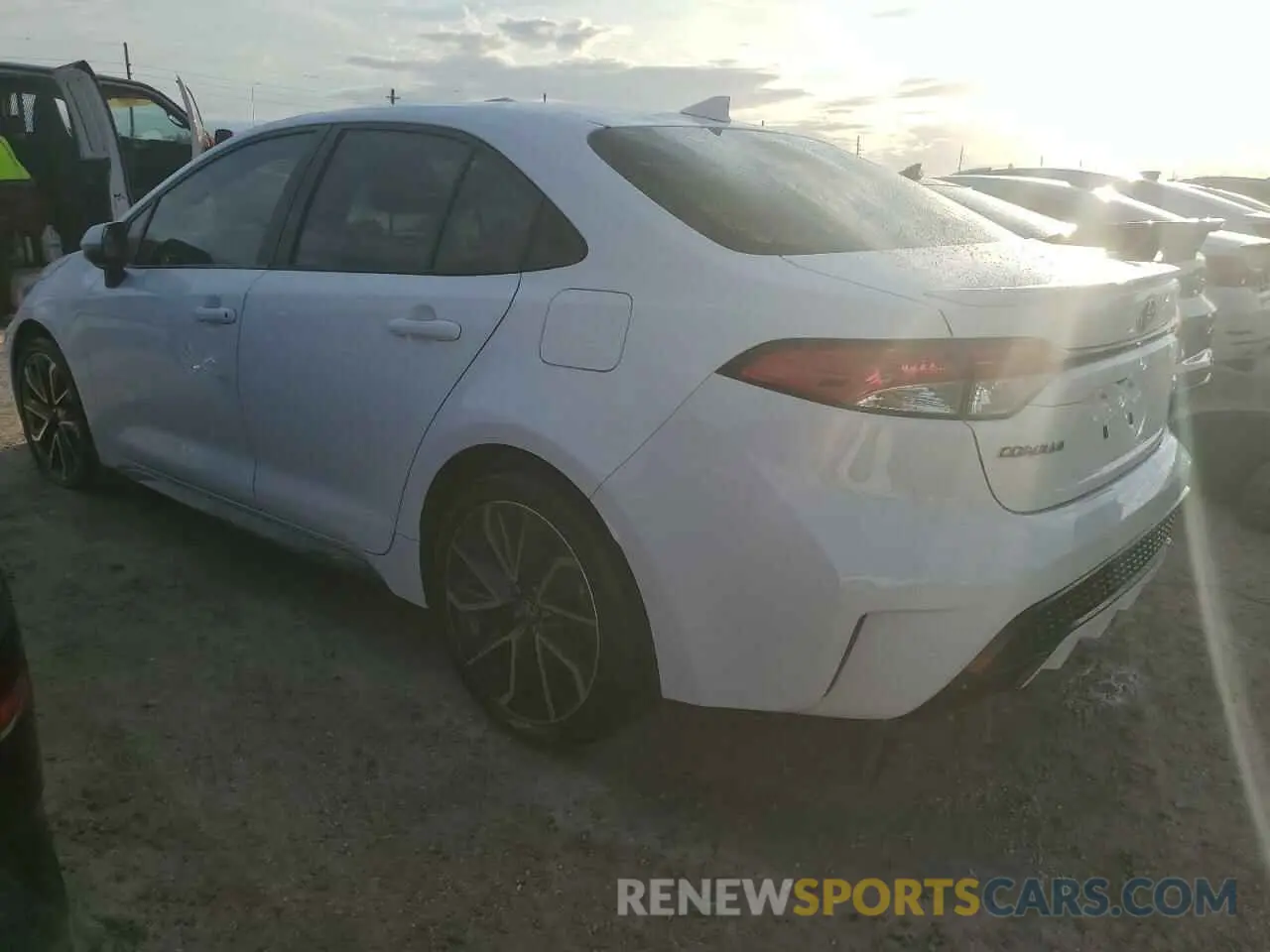 2 Photograph of a damaged car JTDS4MCE7N3505874 TOYOTA COROLLA 2022