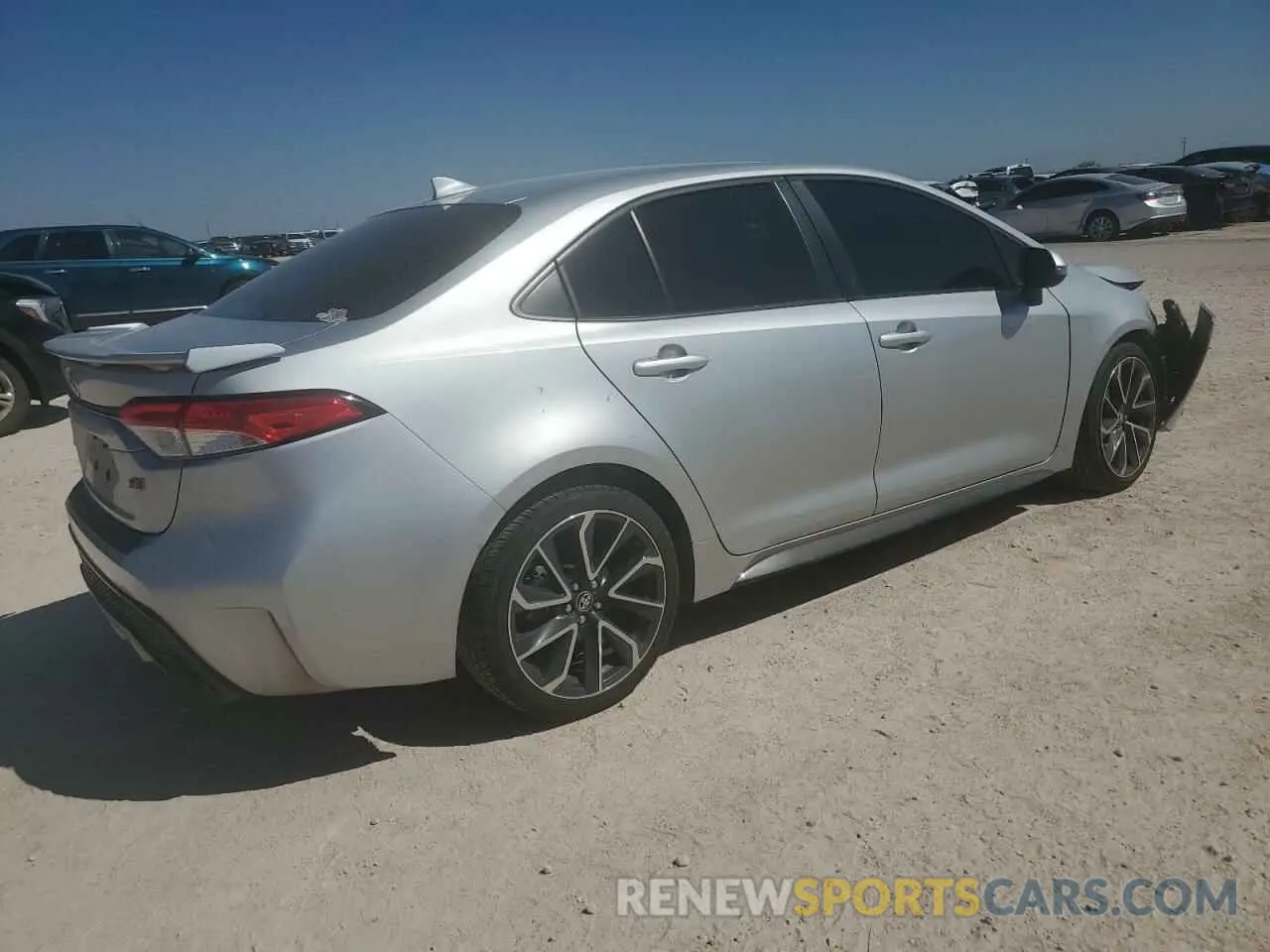 3 Photograph of a damaged car JTDS4MCE7N3509083 TOYOTA COROLLA 2022