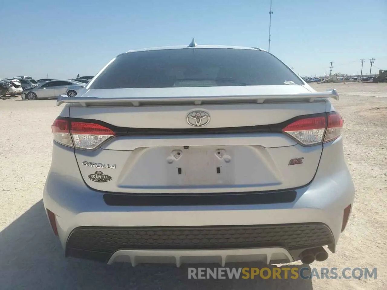 6 Photograph of a damaged car JTDS4MCE7N3509083 TOYOTA COROLLA 2022