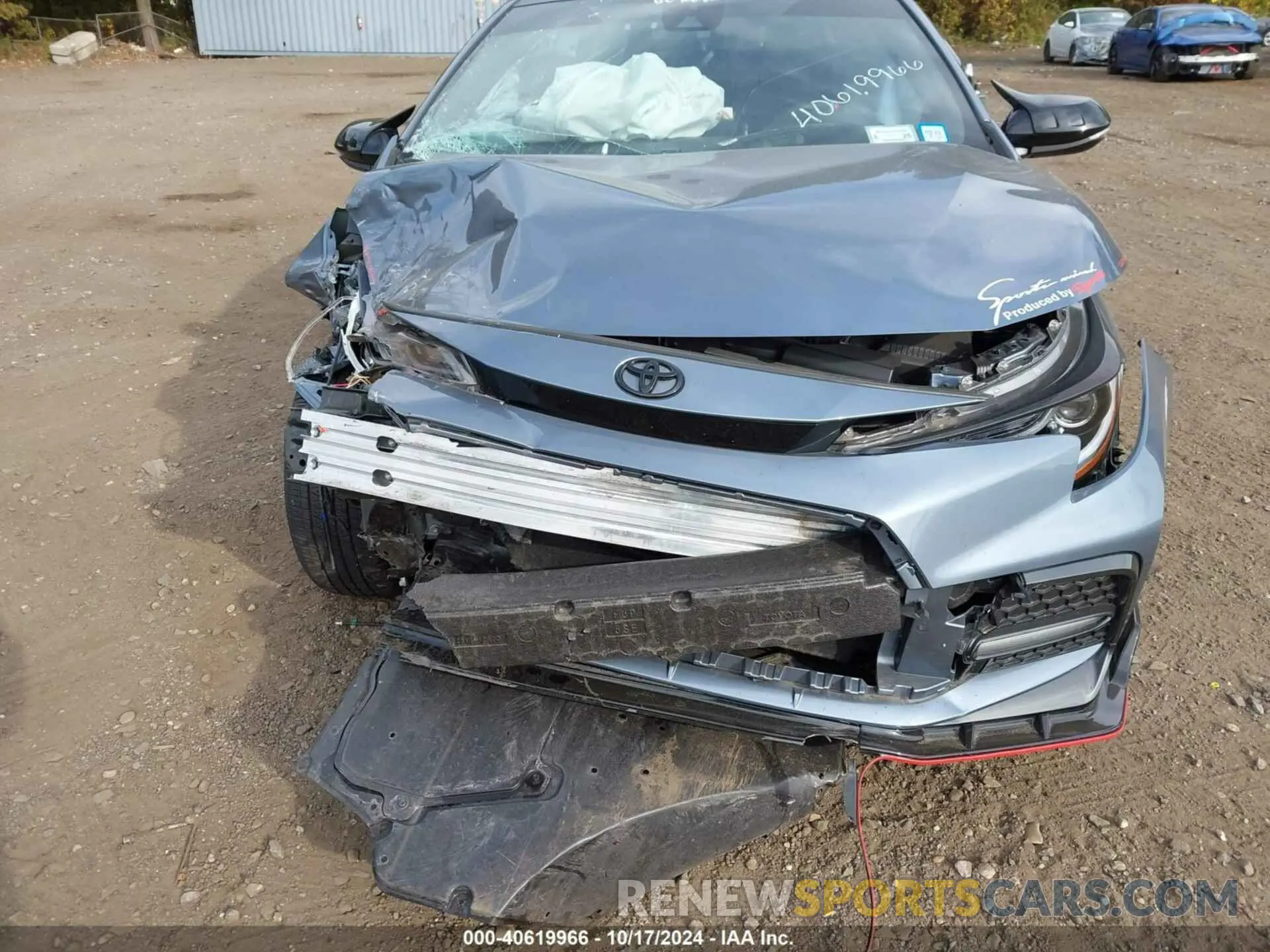 12 Фотография поврежденного автомобиля JTDS4MCE7N3510962 TOYOTA COROLLA 2022