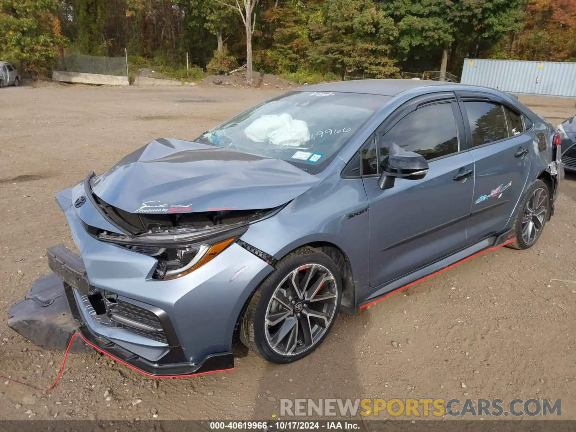 2 Фотография поврежденного автомобиля JTDS4MCE7N3510962 TOYOTA COROLLA 2022