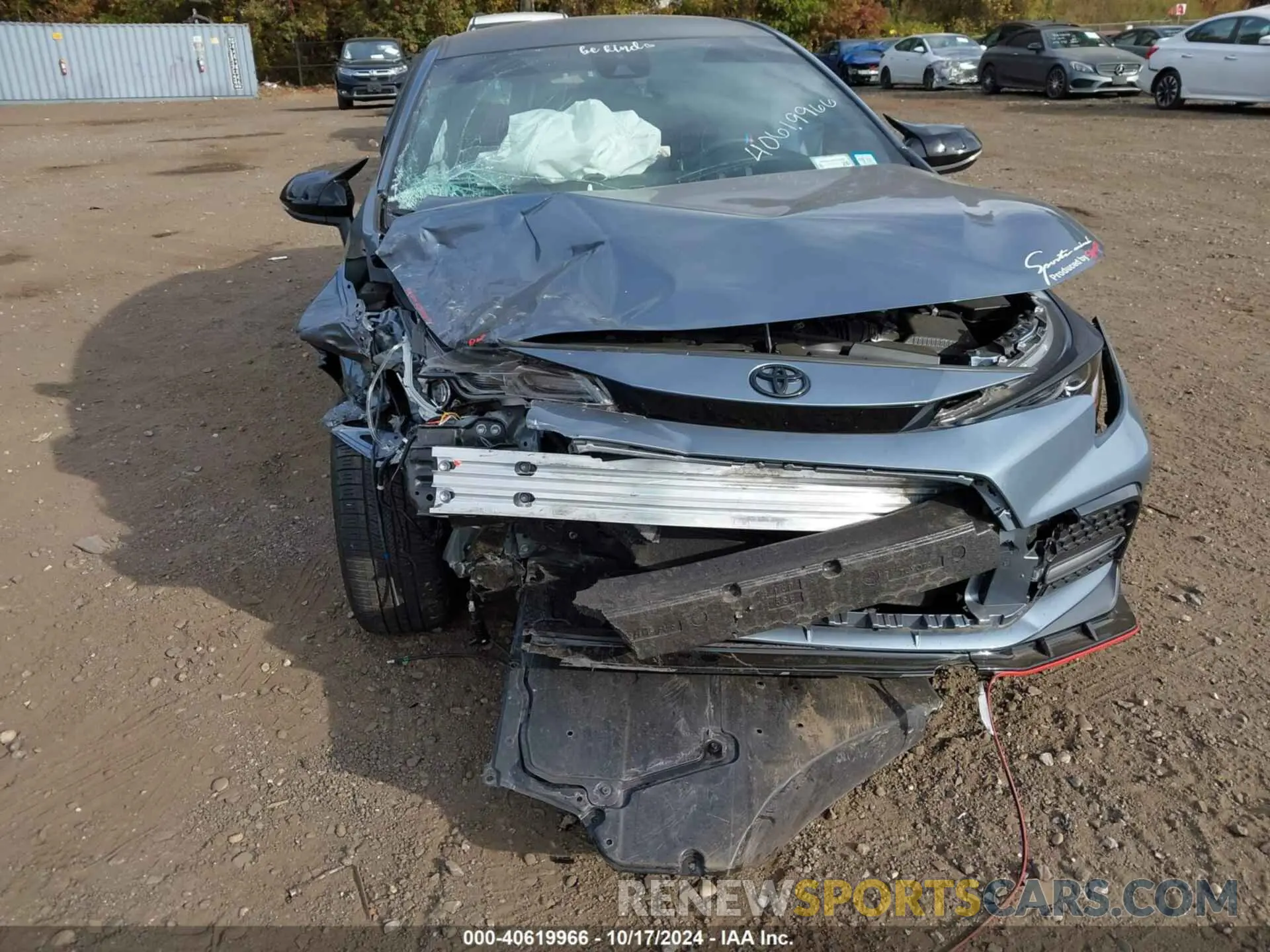 6 Фотография поврежденного автомобиля JTDS4MCE7N3510962 TOYOTA COROLLA 2022