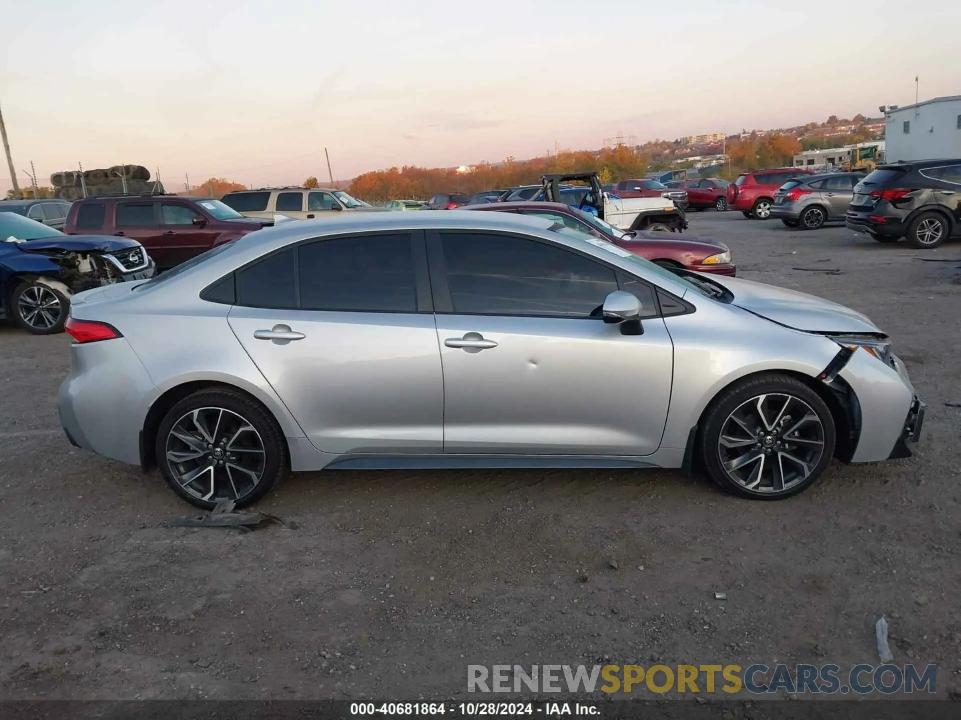 14 Photograph of a damaged car JTDS4MCE7N3512842 TOYOTA COROLLA 2022