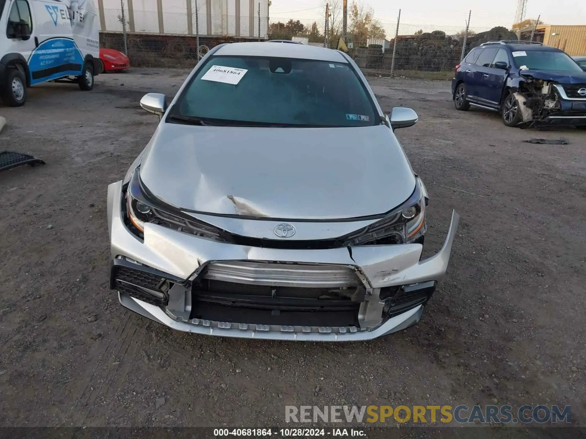 6 Photograph of a damaged car JTDS4MCE7N3512842 TOYOTA COROLLA 2022