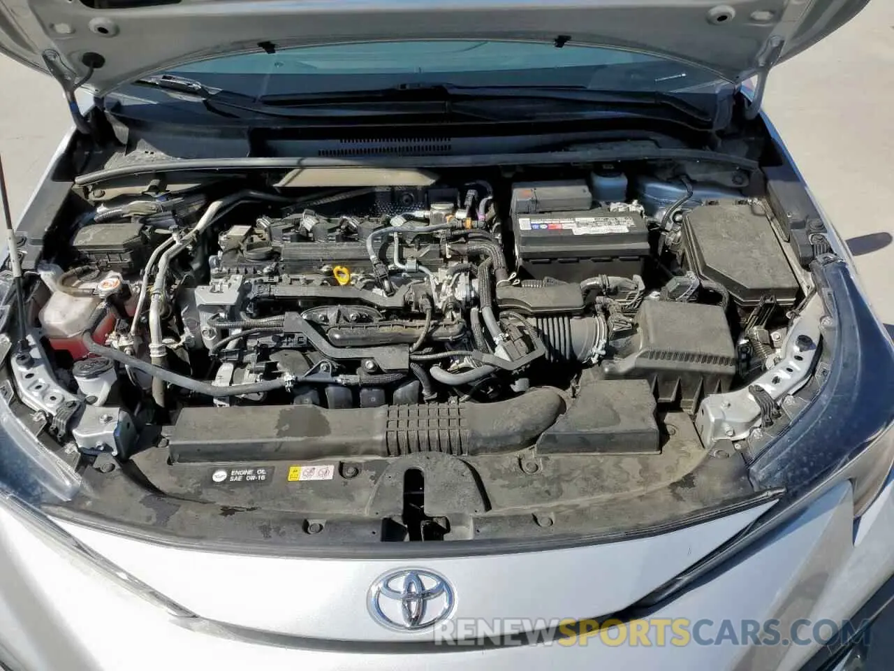 11 Фотография поврежденного автомобиля JTDS4MCE7NJ083794 TOYOTA COROLLA 2022