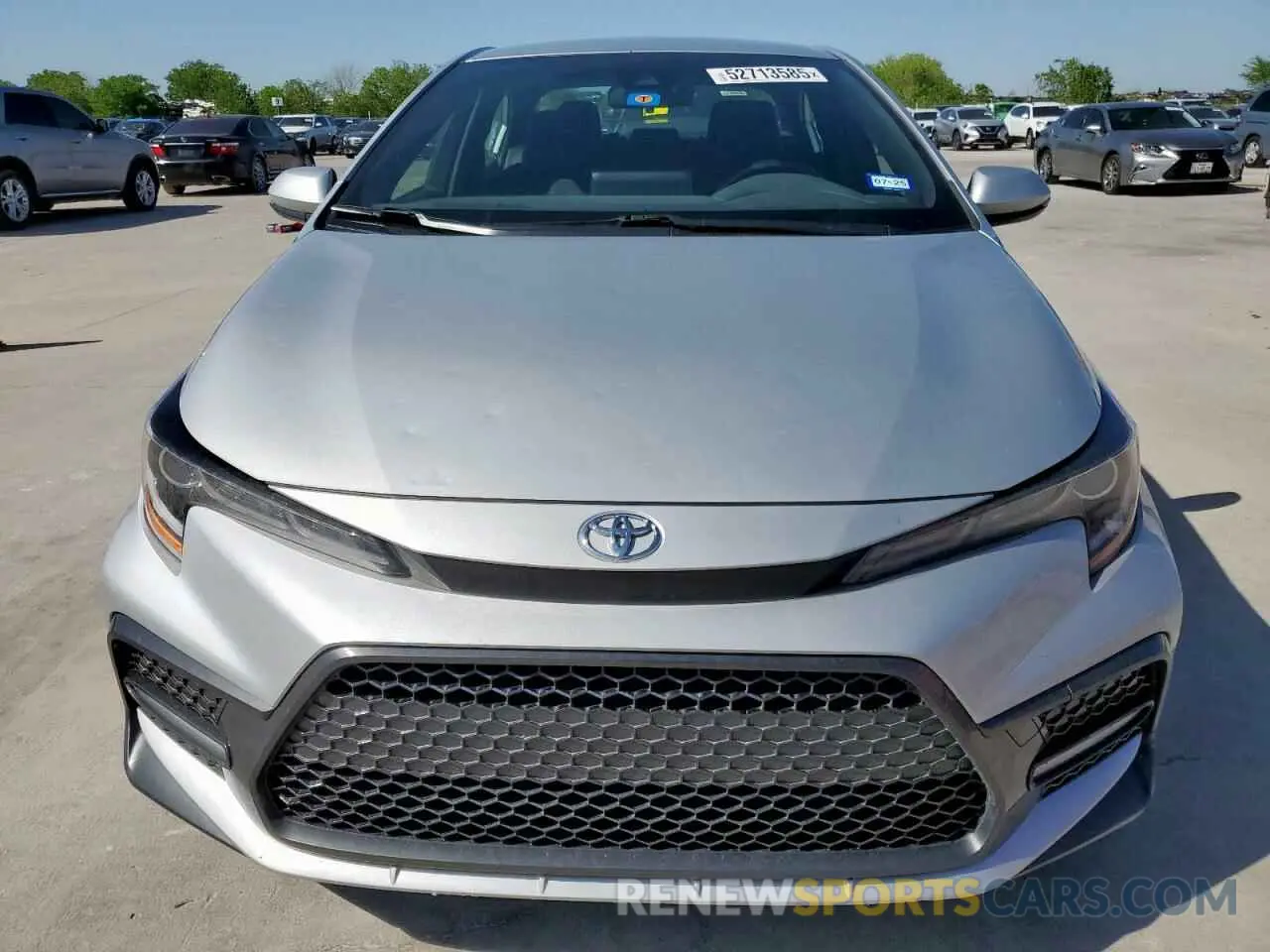 5 Фотография поврежденного автомобиля JTDS4MCE7NJ083794 TOYOTA COROLLA 2022