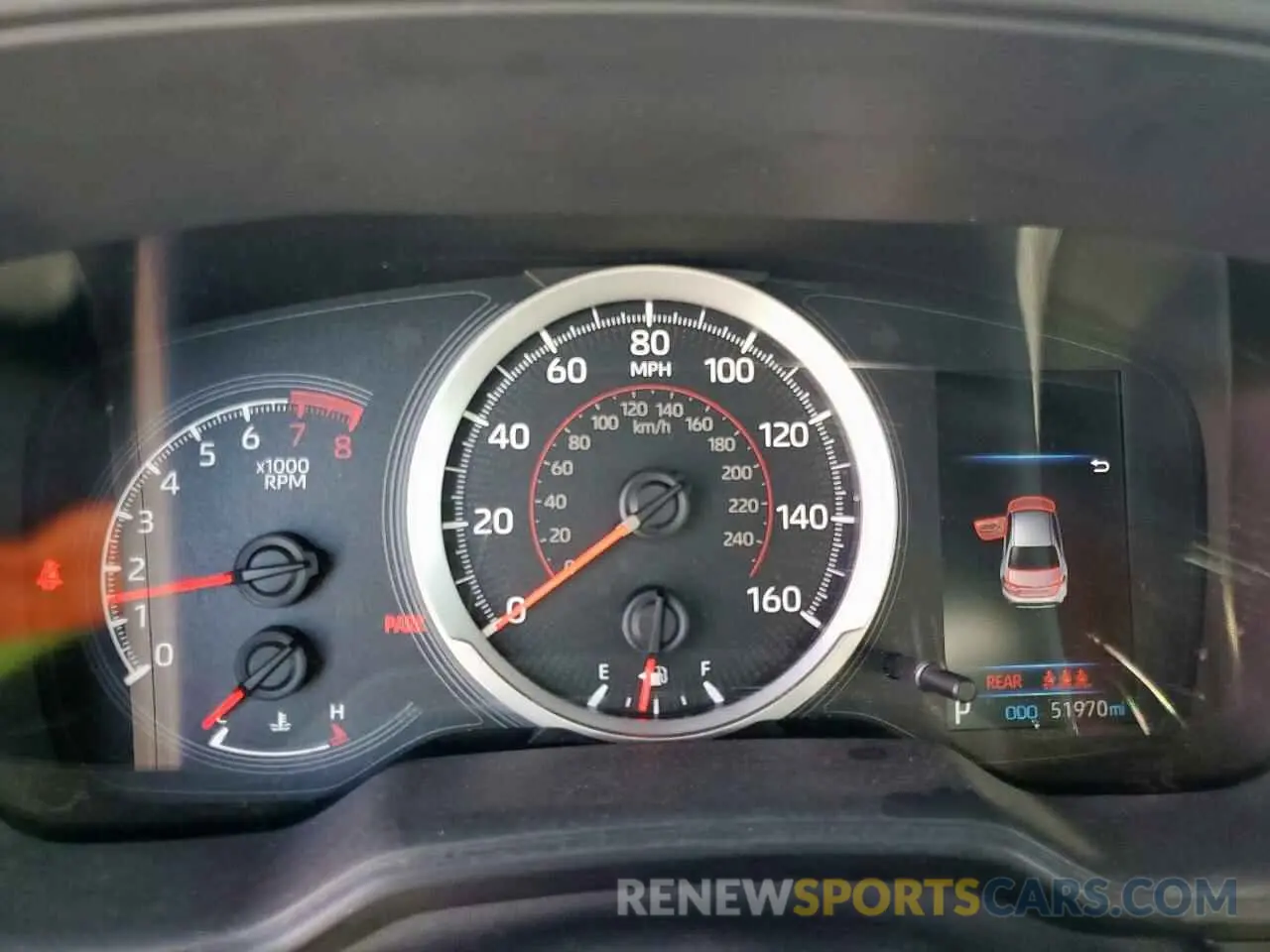 9 Фотография поврежденного автомобиля JTDS4MCE7NJ083794 TOYOTA COROLLA 2022