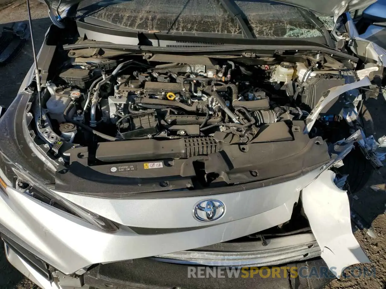 11 Photograph of a damaged car JTDS4MCE7NJ087120 TOYOTA COROLLA 2022
