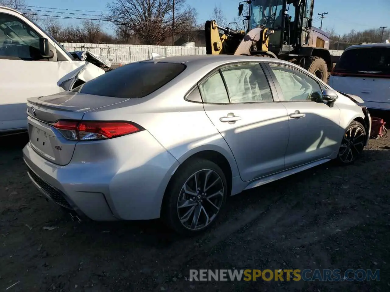 3 Photograph of a damaged car JTDS4MCE7NJ087120 TOYOTA COROLLA 2022
