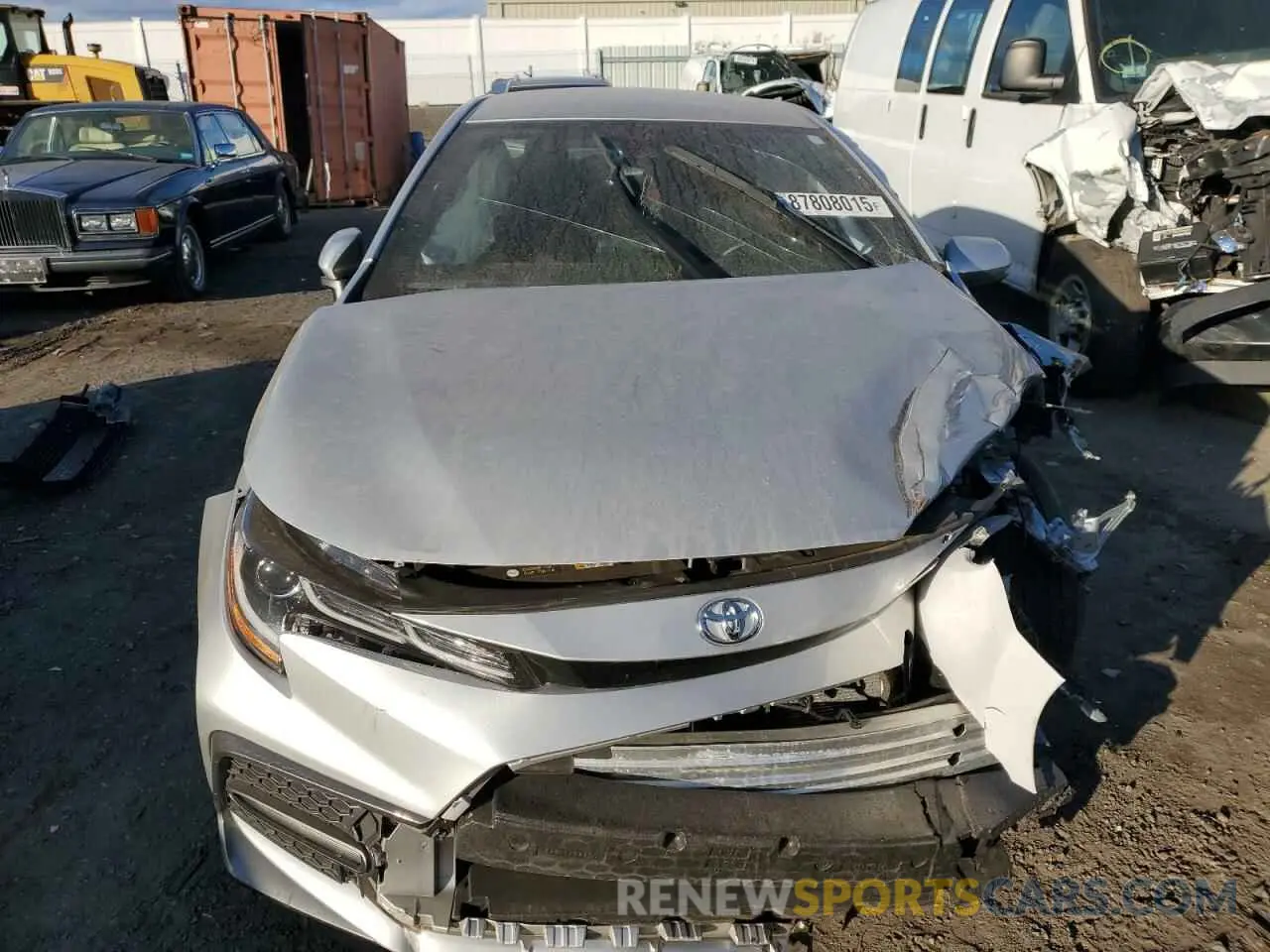 5 Photograph of a damaged car JTDS4MCE7NJ087120 TOYOTA COROLLA 2022
