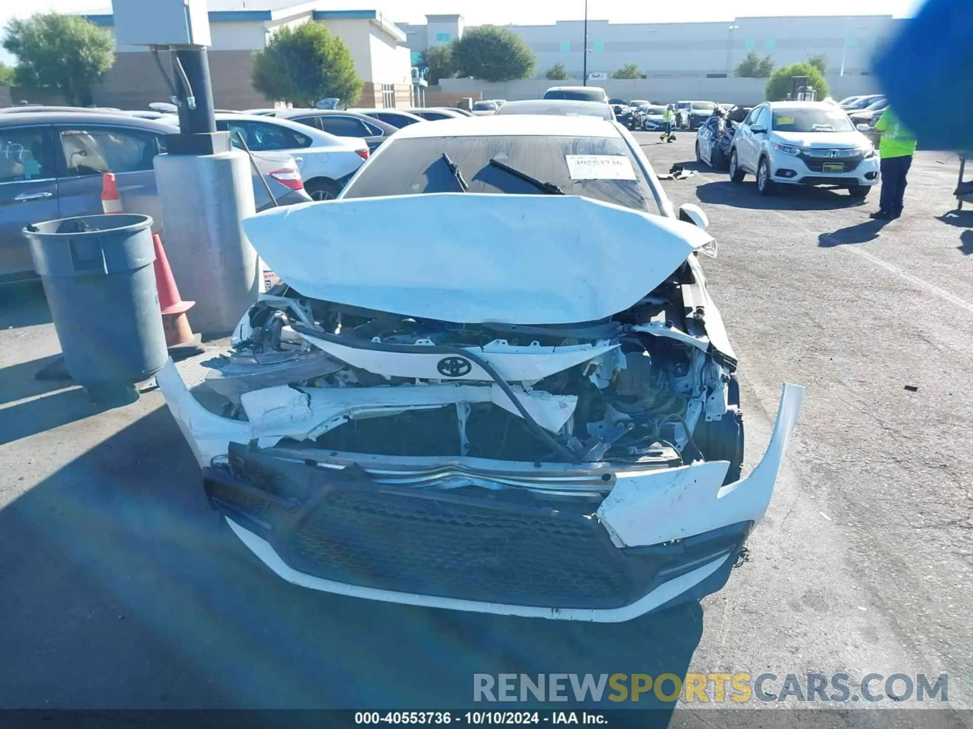 12 Photograph of a damaged car JTDS4MCE8N3503857 TOYOTA COROLLA 2022