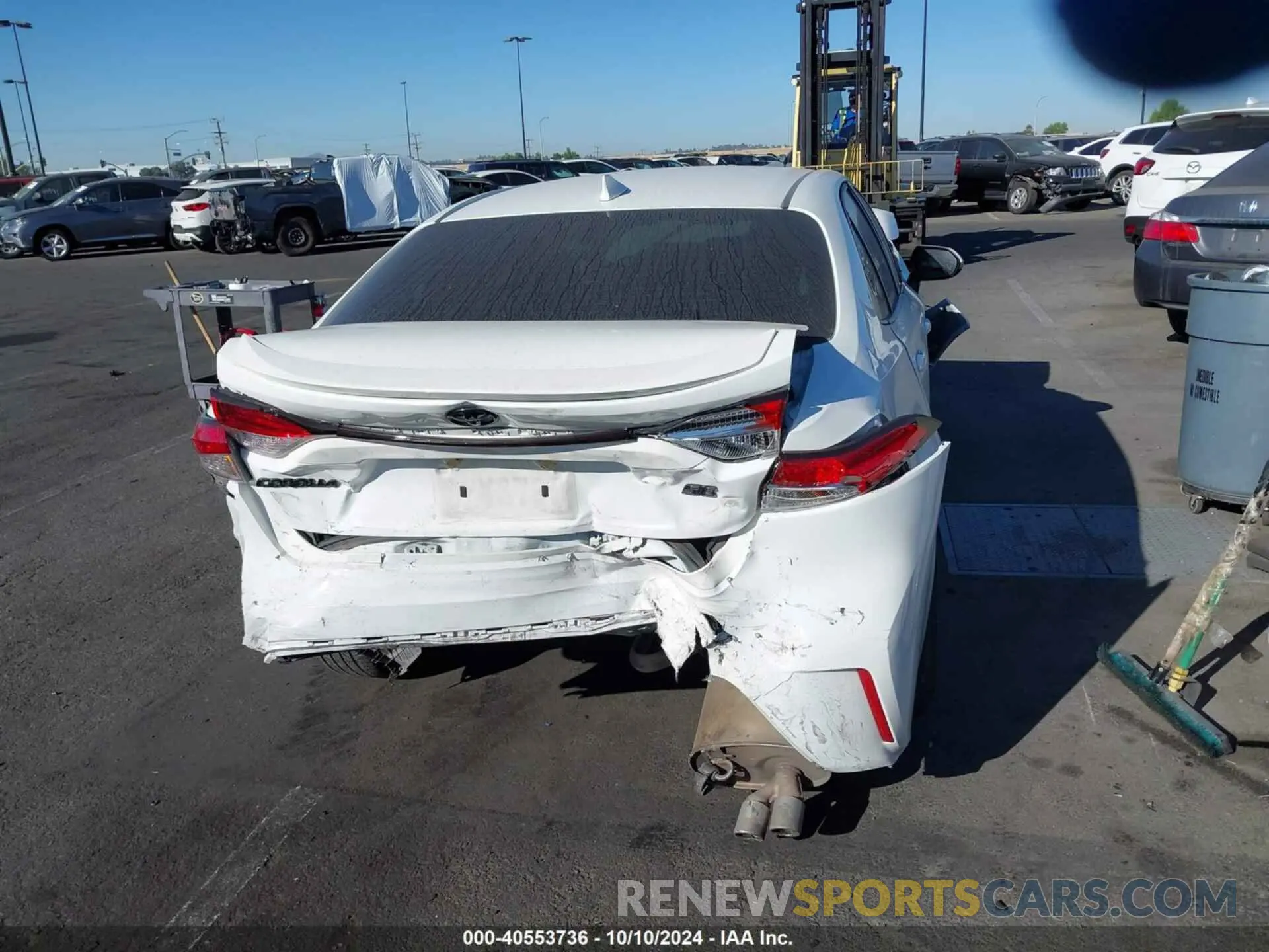 16 Photograph of a damaged car JTDS4MCE8N3503857 TOYOTA COROLLA 2022