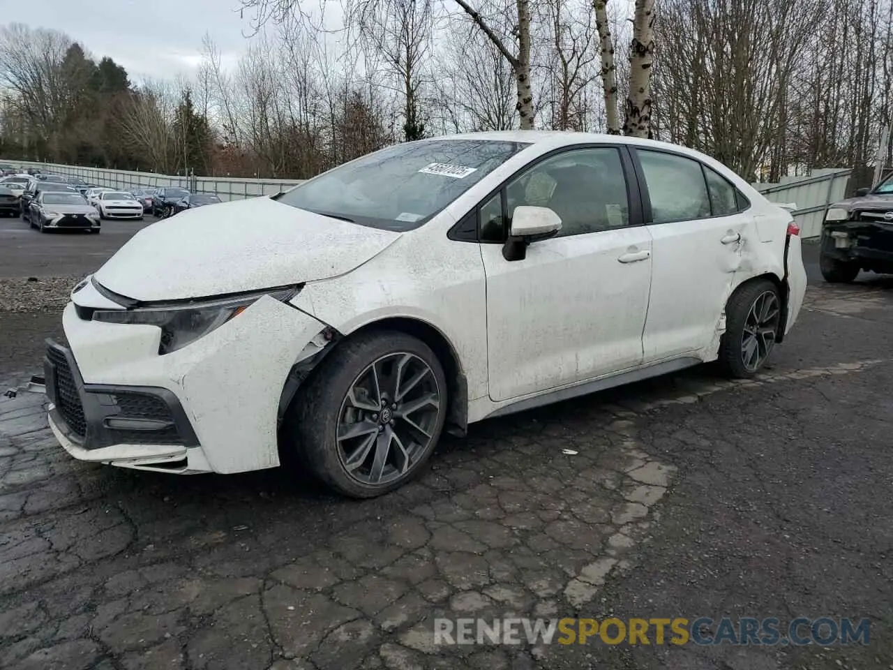 1 Фотография поврежденного автомобиля JTDS4MCE8N3513238 TOYOTA COROLLA 2022
