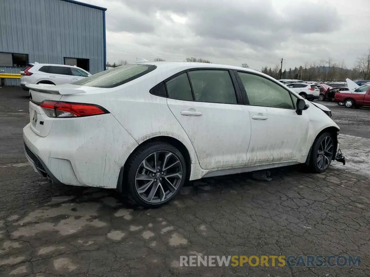 3 Фотография поврежденного автомобиля JTDS4MCE8N3513238 TOYOTA COROLLA 2022