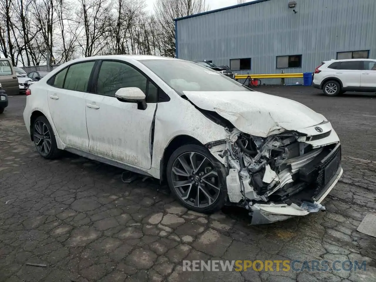 4 Фотография поврежденного автомобиля JTDS4MCE8N3513238 TOYOTA COROLLA 2022