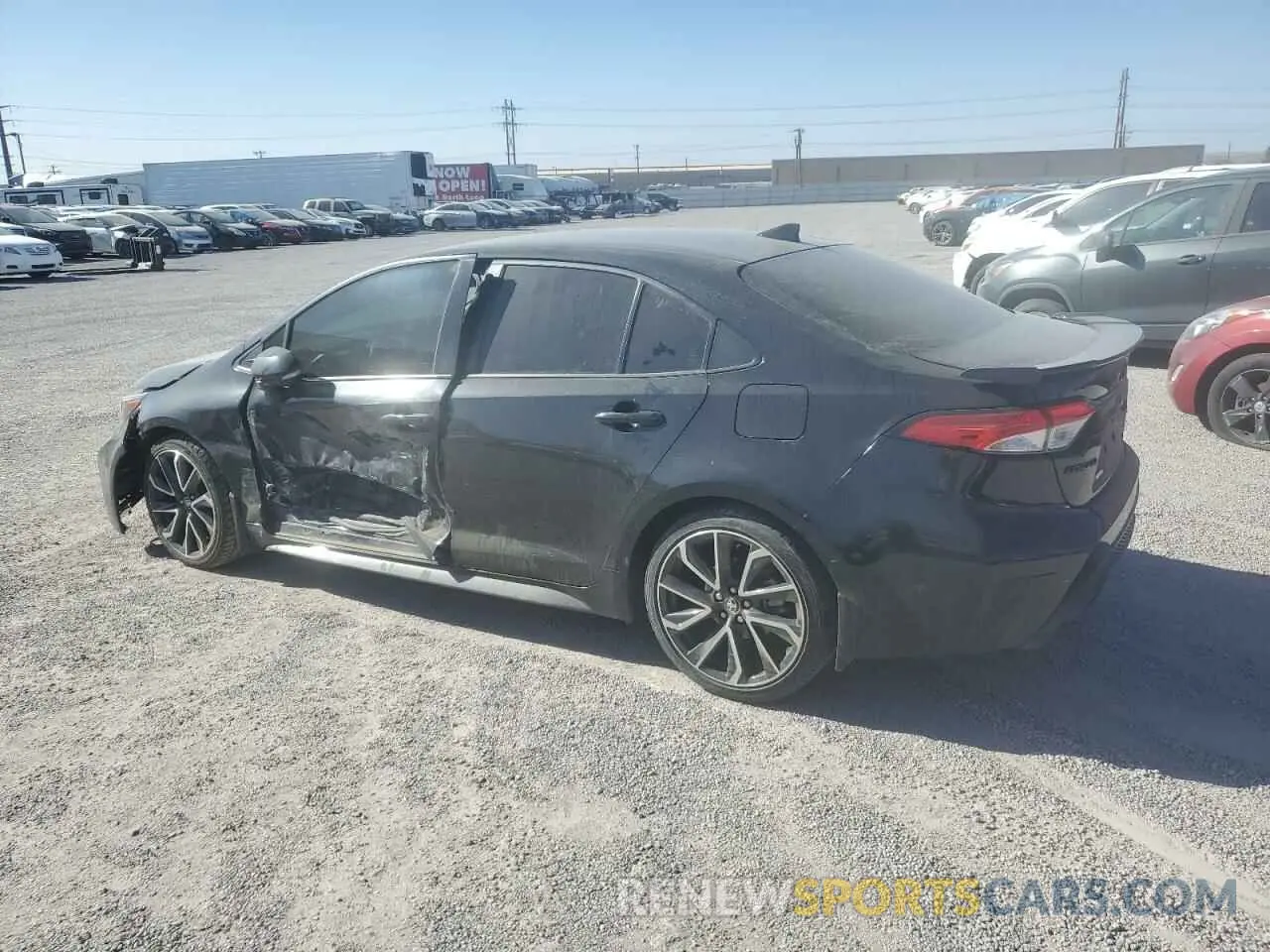 2 Photograph of a damaged car JTDS4MCE8NJ099874 TOYOTA COROLLA 2022