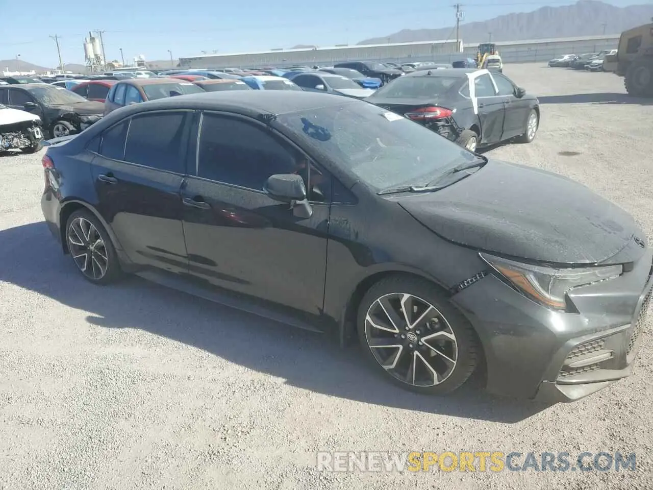 4 Photograph of a damaged car JTDS4MCE8NJ099874 TOYOTA COROLLA 2022