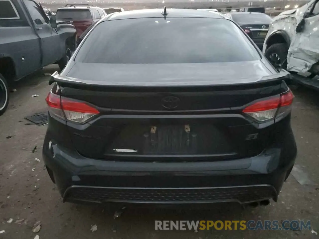 6 Photograph of a damaged car JTDS4MCE8NJ099874 TOYOTA COROLLA 2022
