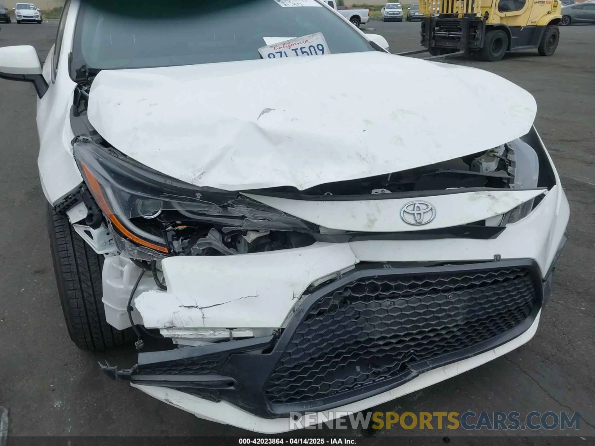 6 Photograph of a damaged car JTDS4MCE9N3500983 TOYOTA COROLLA 2022