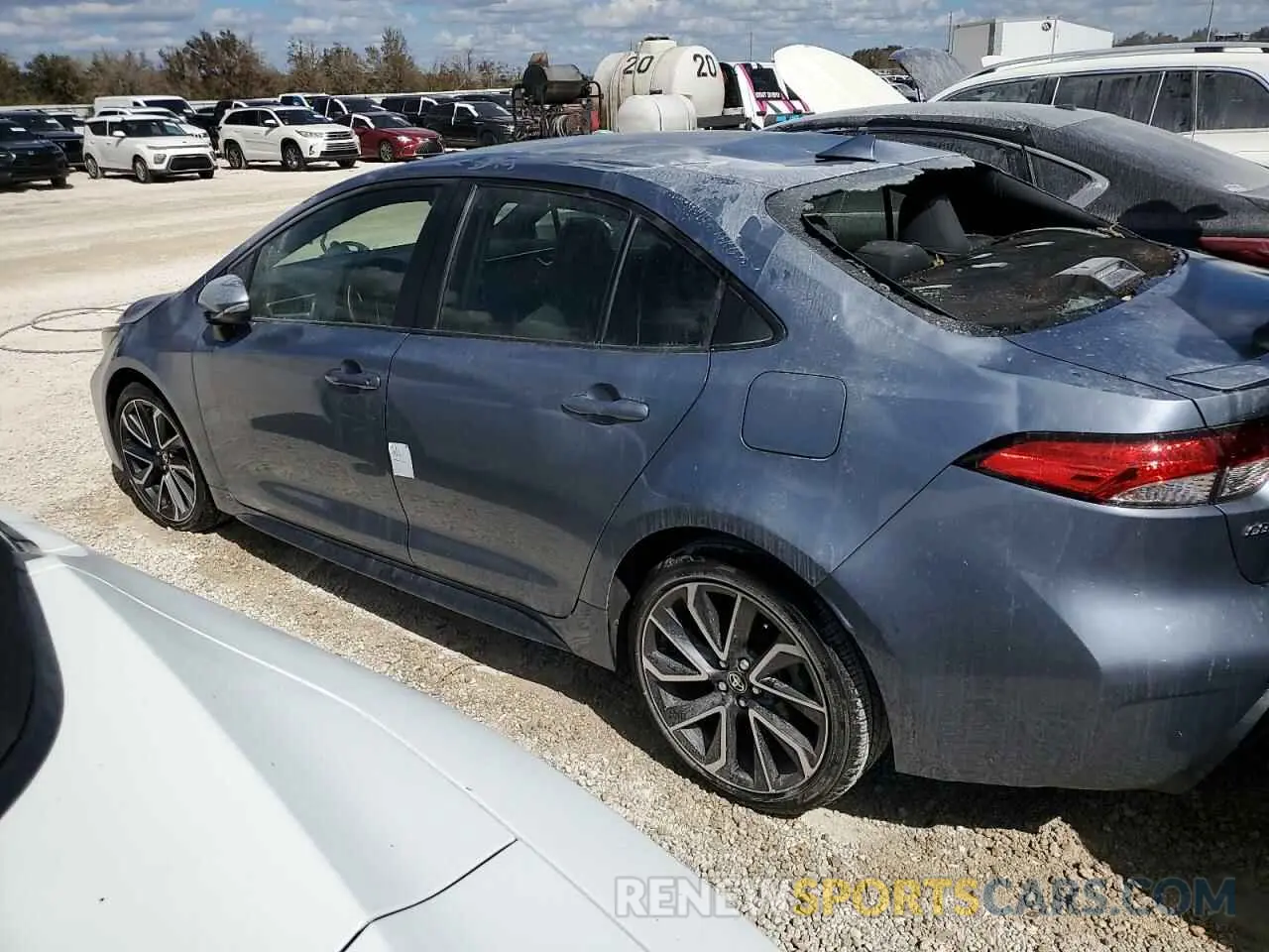 2 Photograph of a damaged car JTDS4MCE9NJ097017 TOYOTA COROLLA 2022