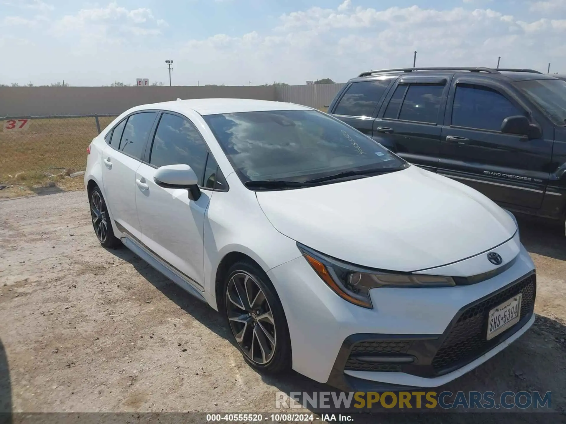 1 Photograph of a damaged car JTDS4MCEXN3502208 TOYOTA COROLLA 2022