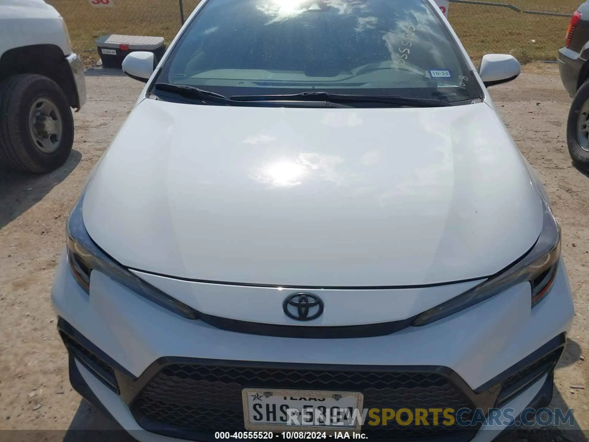 10 Photograph of a damaged car JTDS4MCEXN3502208 TOYOTA COROLLA 2022