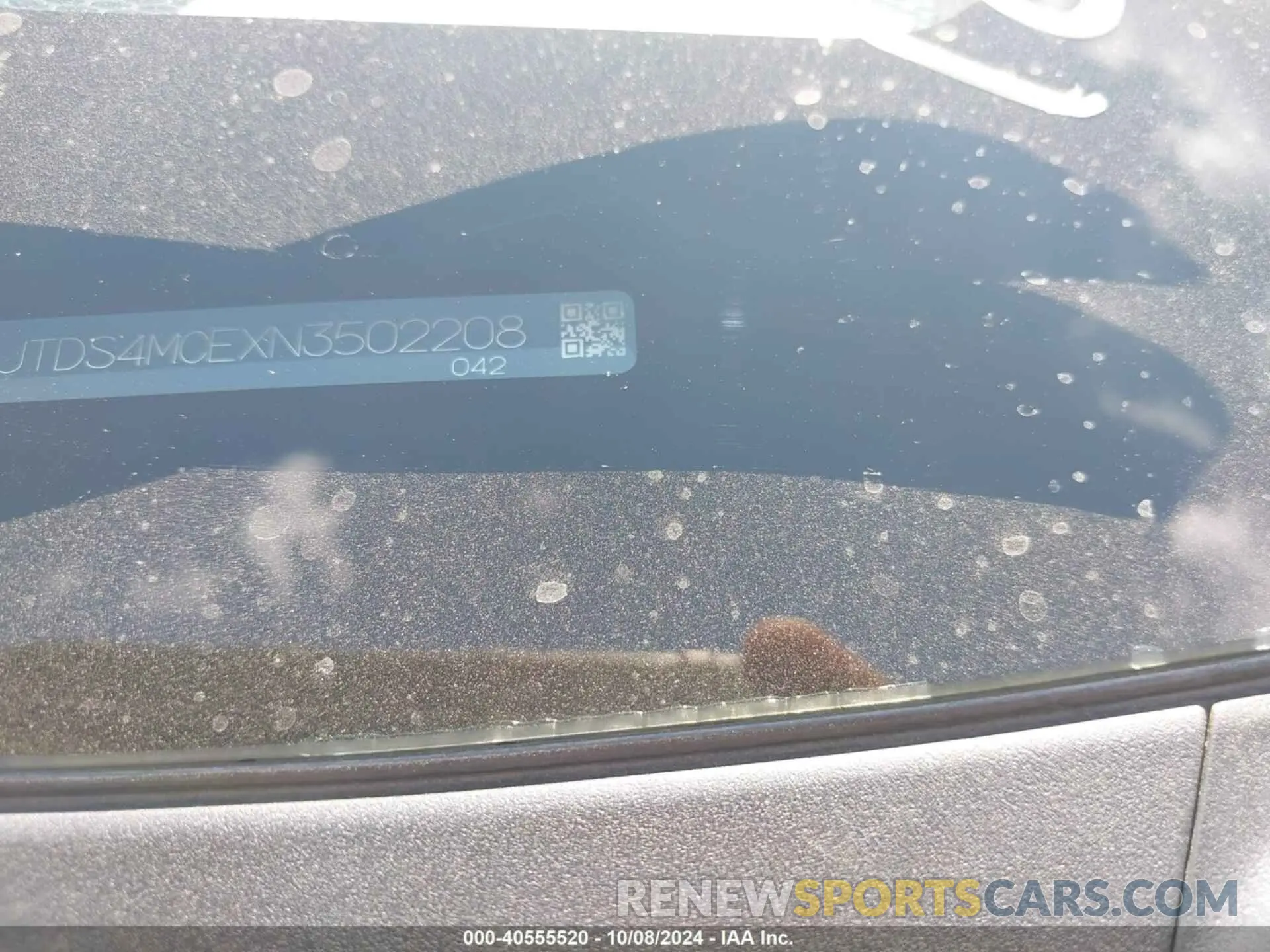 9 Photograph of a damaged car JTDS4MCEXN3502208 TOYOTA COROLLA 2022