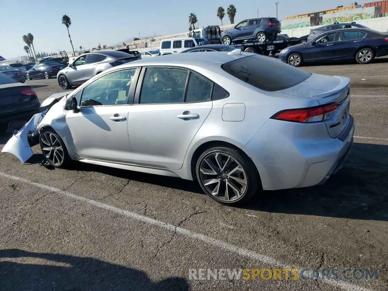 2 Photograph of a damaged car JTDS4MCEXN3511023 TOYOTA COROLLA 2022