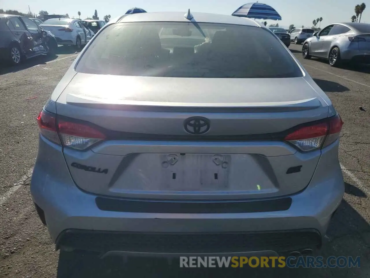 6 Photograph of a damaged car JTDS4MCEXN3511023 TOYOTA COROLLA 2022
