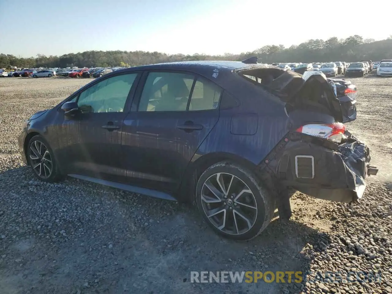 2 Photograph of a damaged car JTDS4MCEXNJ081067 TOYOTA COROLLA 2022