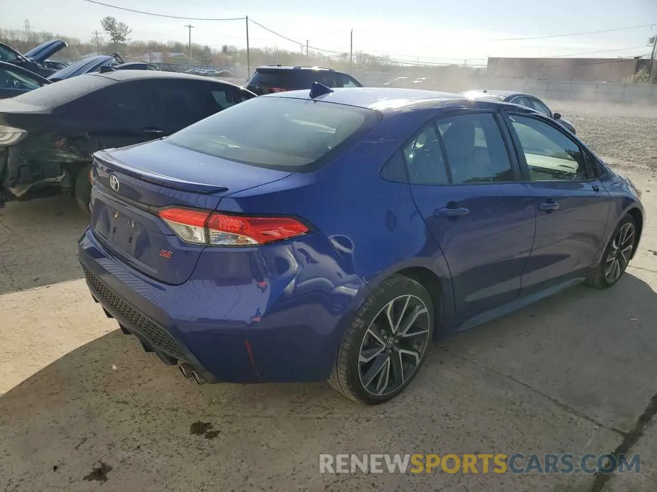 3 Photograph of a damaged car JTDS4MCEXNJ084843 TOYOTA COROLLA 2022