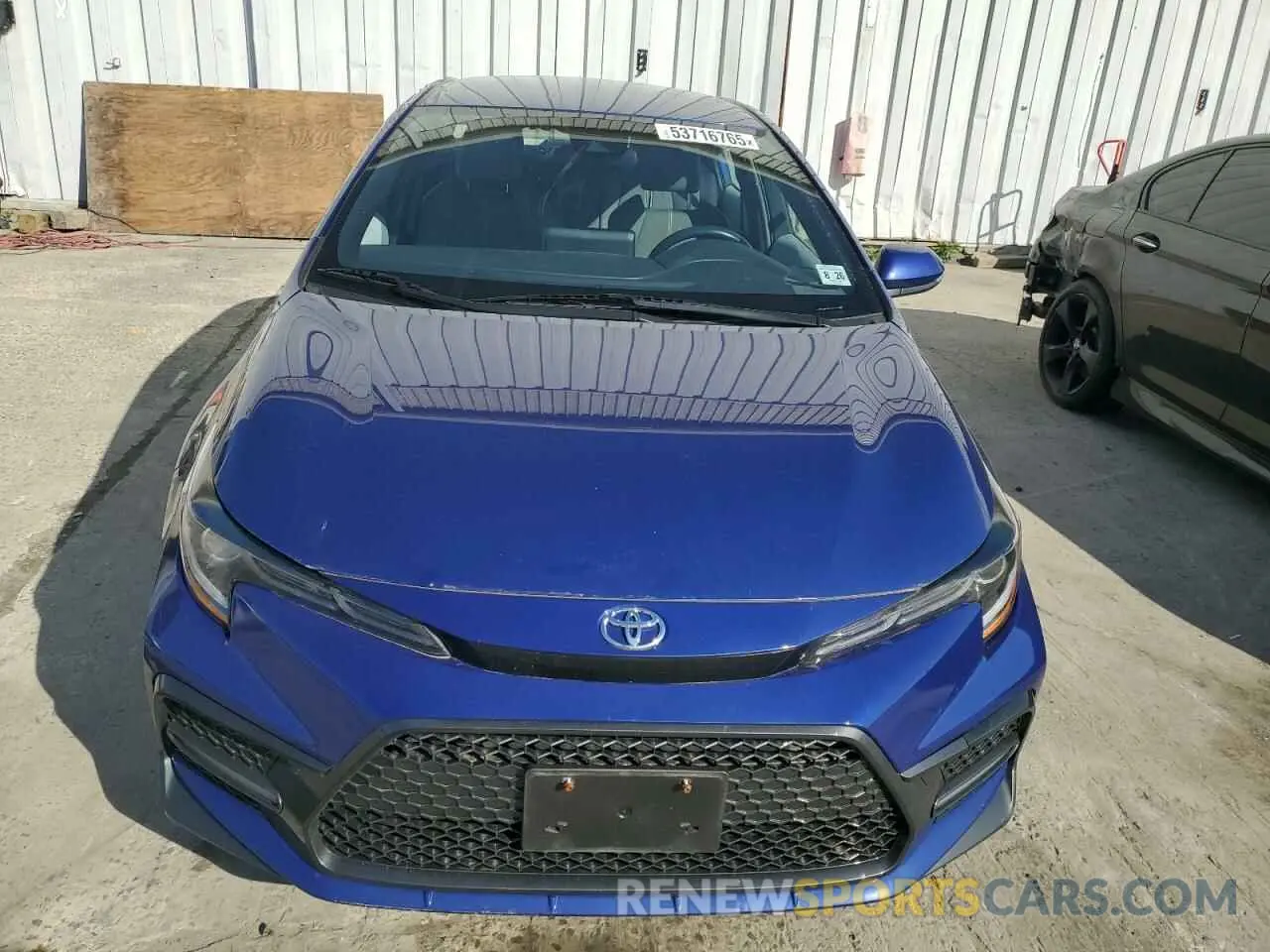 5 Photograph of a damaged car JTDS4MCEXNJ084843 TOYOTA COROLLA 2022