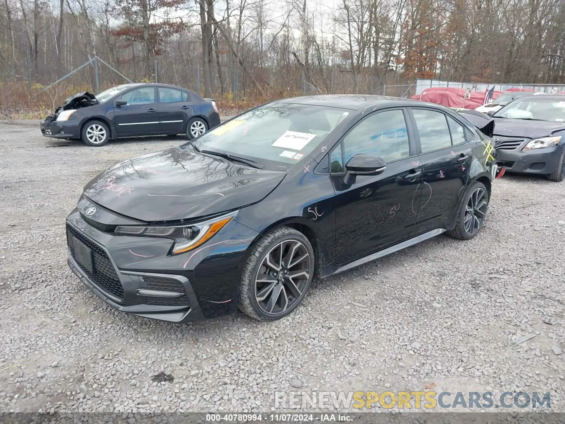 2 Photograph of a damaged car JTDS4MCEXNJ090710 TOYOTA COROLLA 2022
