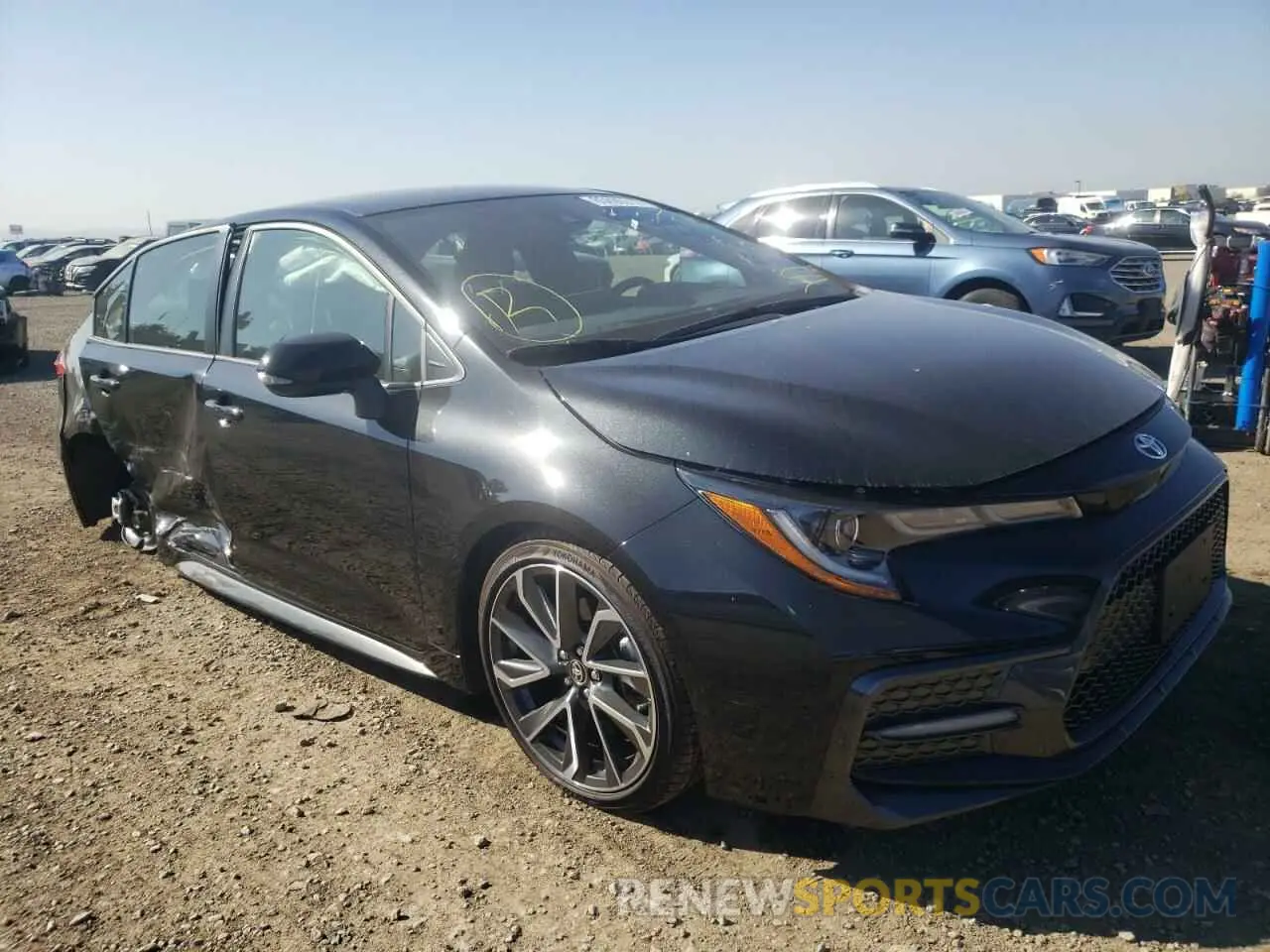 1 Photograph of a damaged car JTDS4MCEXNJ092151 TOYOTA COROLLA 2022