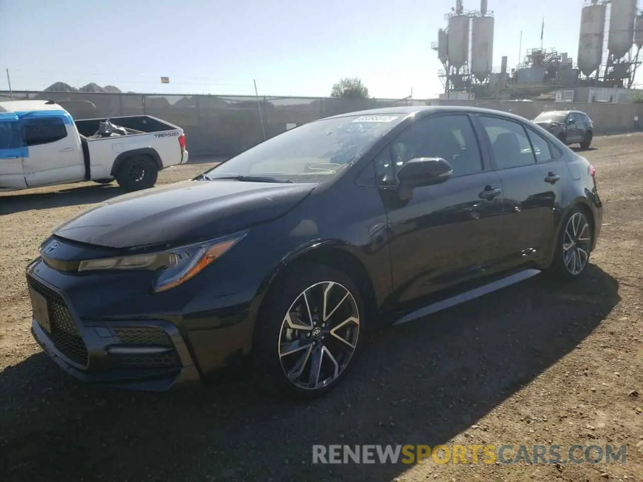 2 Photograph of a damaged car JTDS4MCEXNJ092151 TOYOTA COROLLA 2022