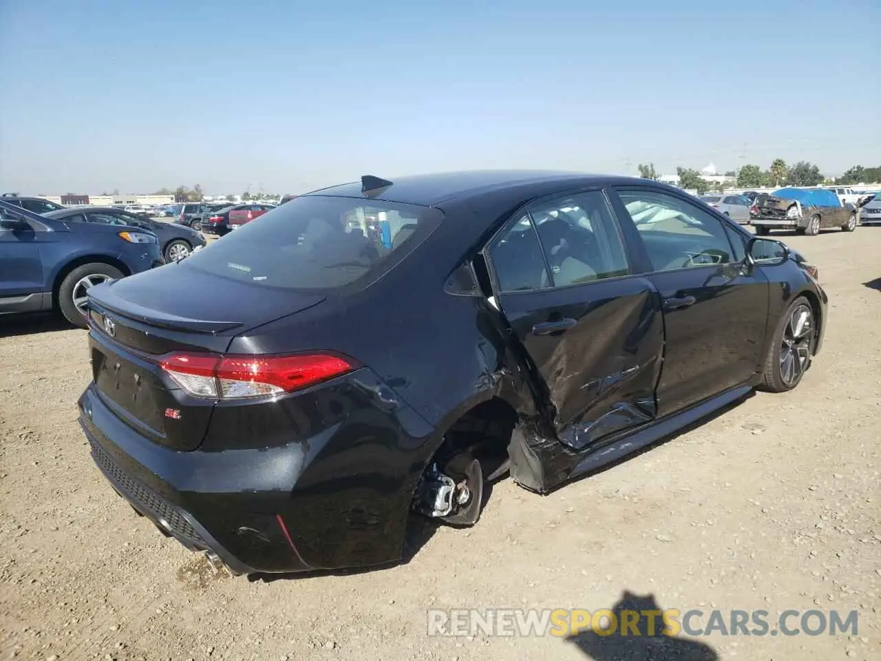 4 Photograph of a damaged car JTDS4MCEXNJ092151 TOYOTA COROLLA 2022