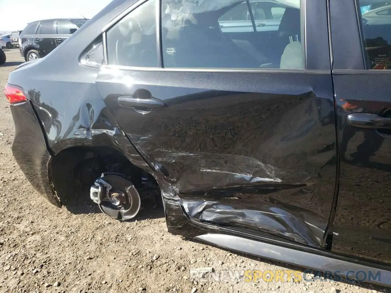 9 Photograph of a damaged car JTDS4MCEXNJ092151 TOYOTA COROLLA 2022