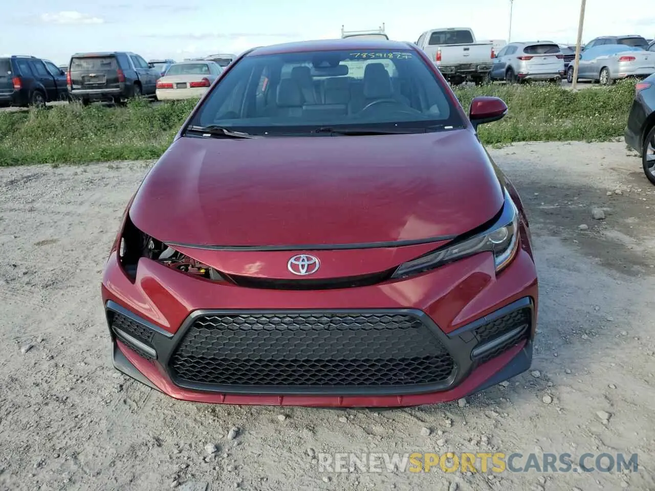 5 Photograph of a damaged car JTDS4MCEXNJ094756 TOYOTA COROLLA 2022