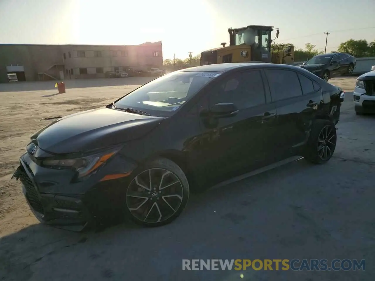 1 Фотография поврежденного автомобиля JTDS4MCEXNJ098614 TOYOTA COROLLA 2022