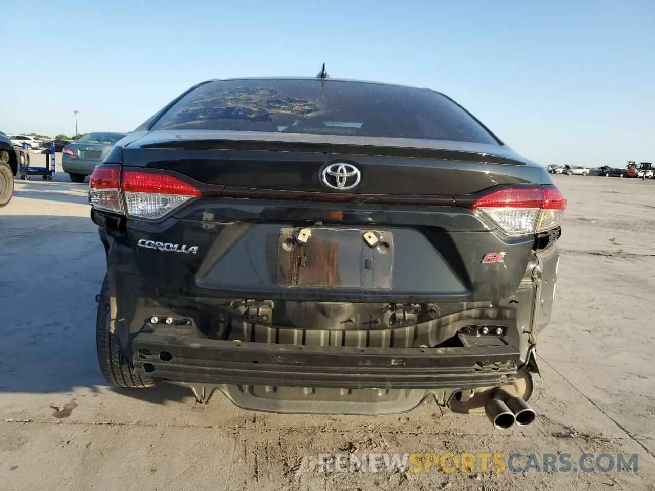 6 Фотография поврежденного автомобиля JTDS4MCEXNJ098614 TOYOTA COROLLA 2022