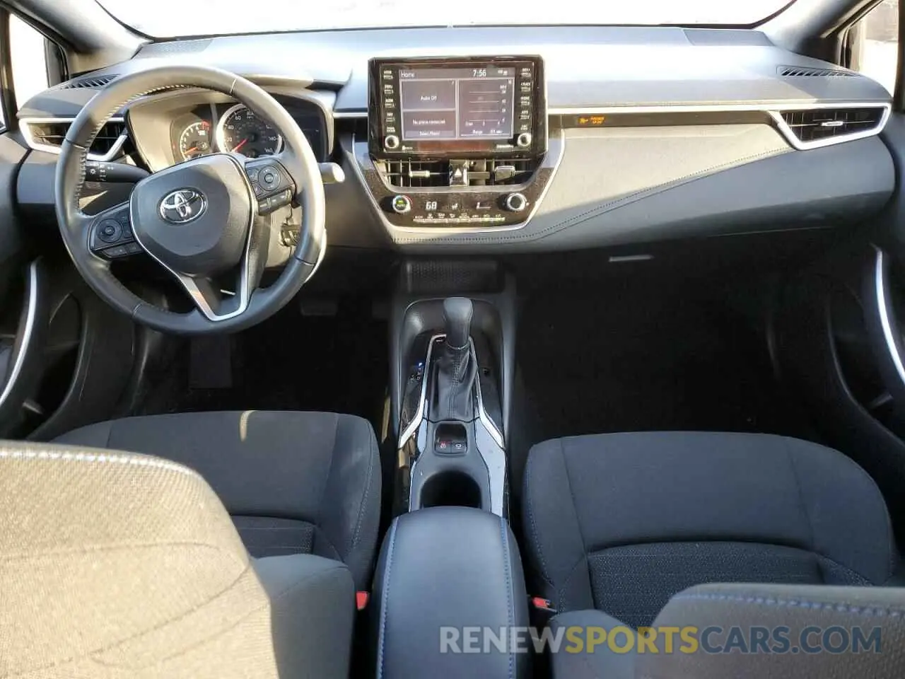 8 Фотография поврежденного автомобиля JTDS4MCEXNJ098614 TOYOTA COROLLA 2022