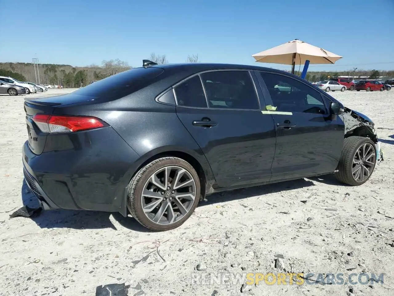 3 Photograph of a damaged car JTDS4MCEXNJ098791 TOYOTA COROLLA 2022