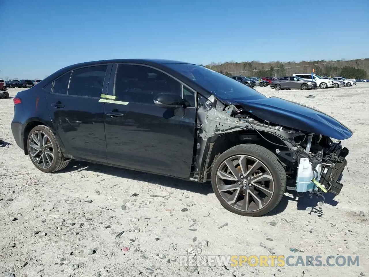 4 Photograph of a damaged car JTDS4MCEXNJ098791 TOYOTA COROLLA 2022