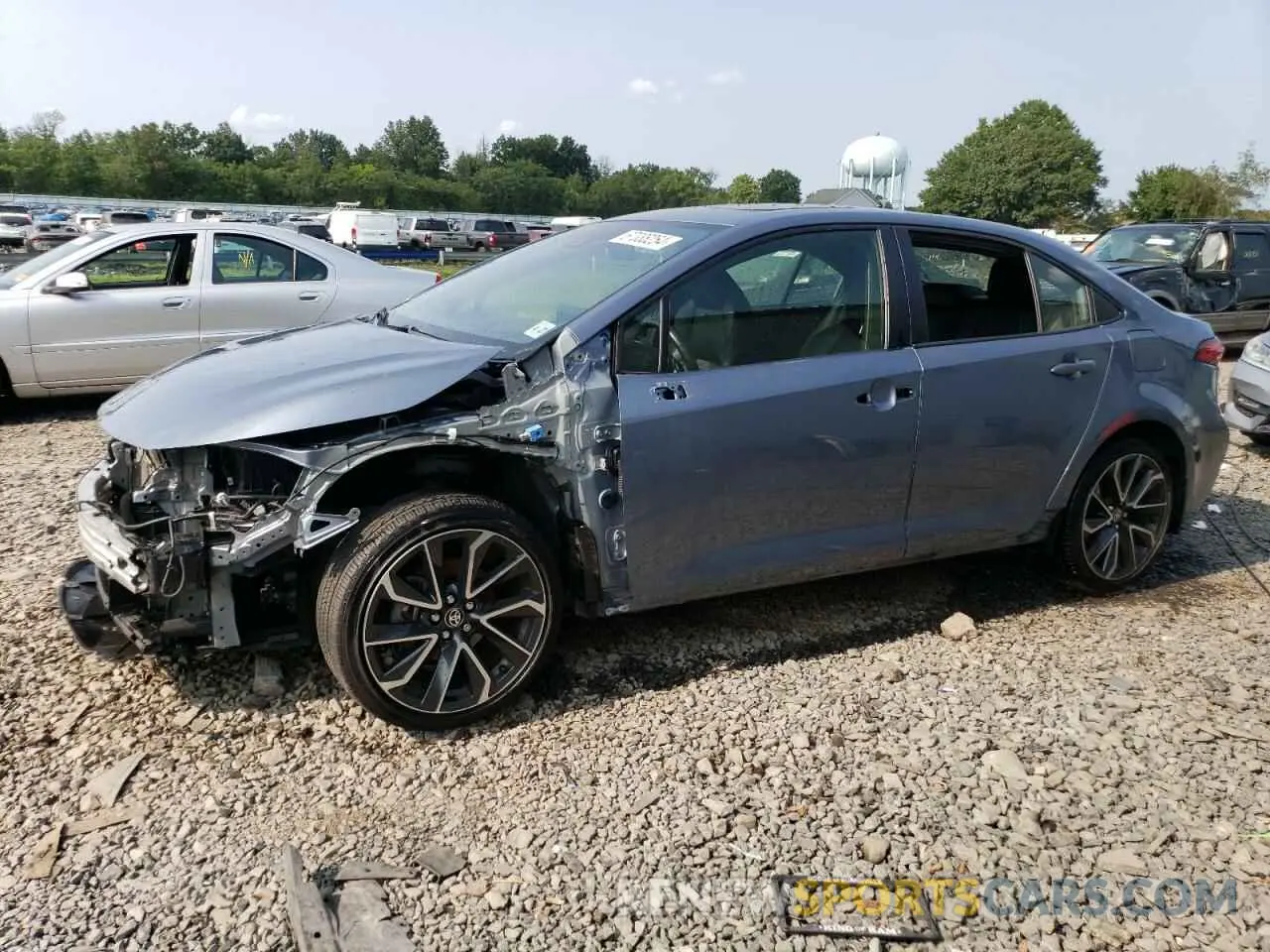 1 Photograph of a damaged car JTDT4MCE8N3507301 TOYOTA COROLLA 2022